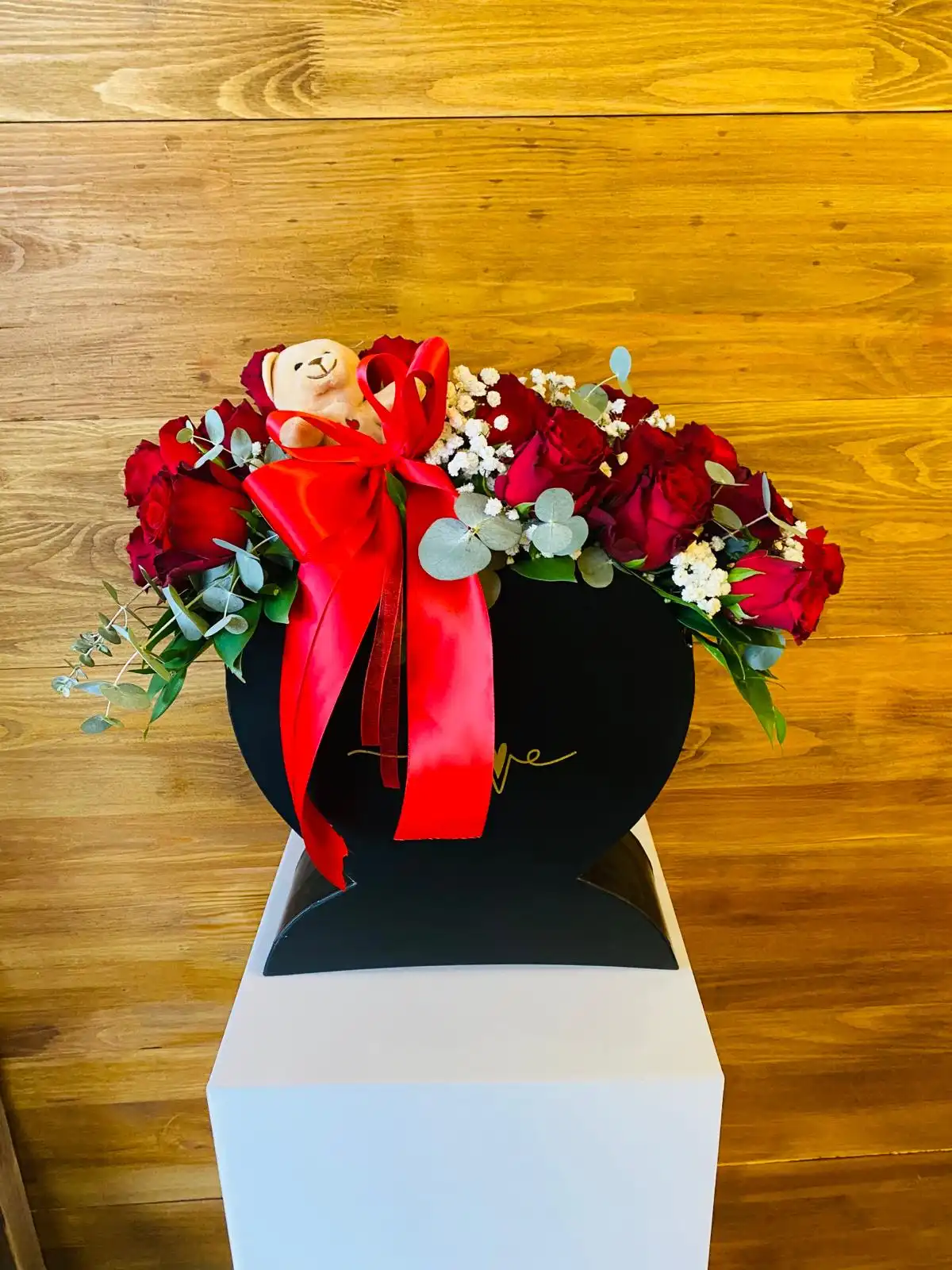 Valentine floral gift.