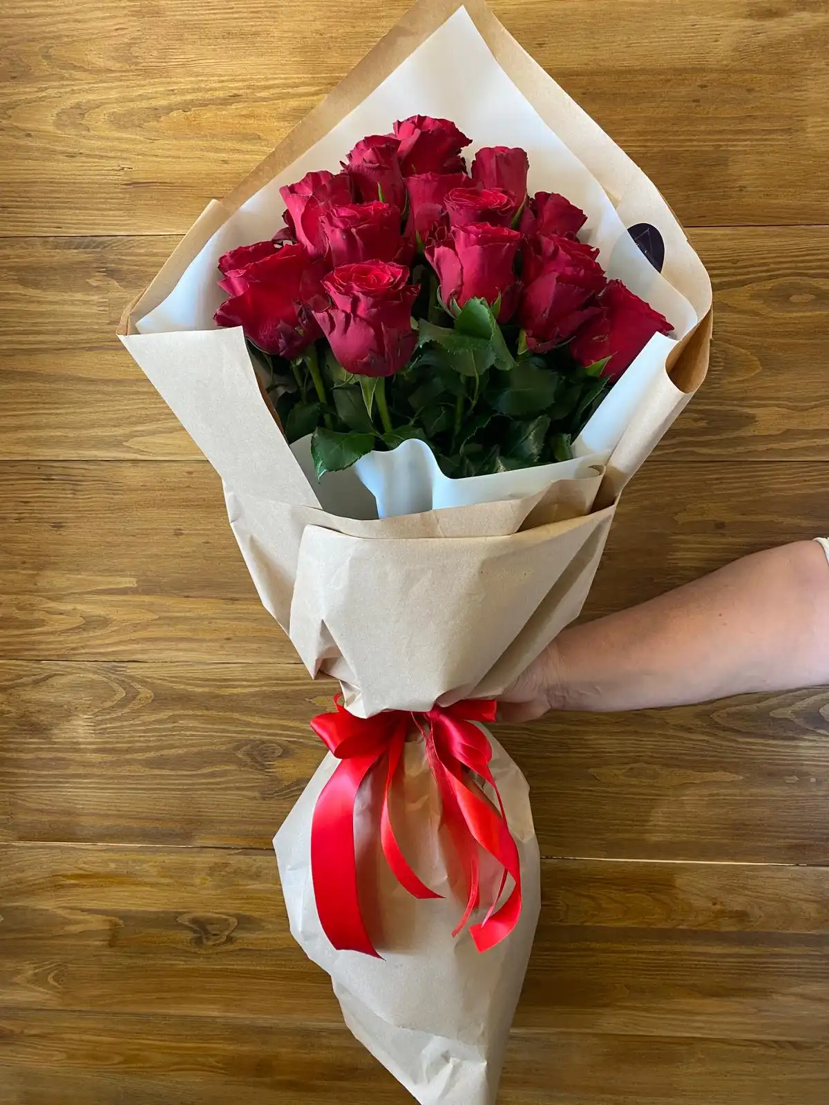 Valentine floral gift.