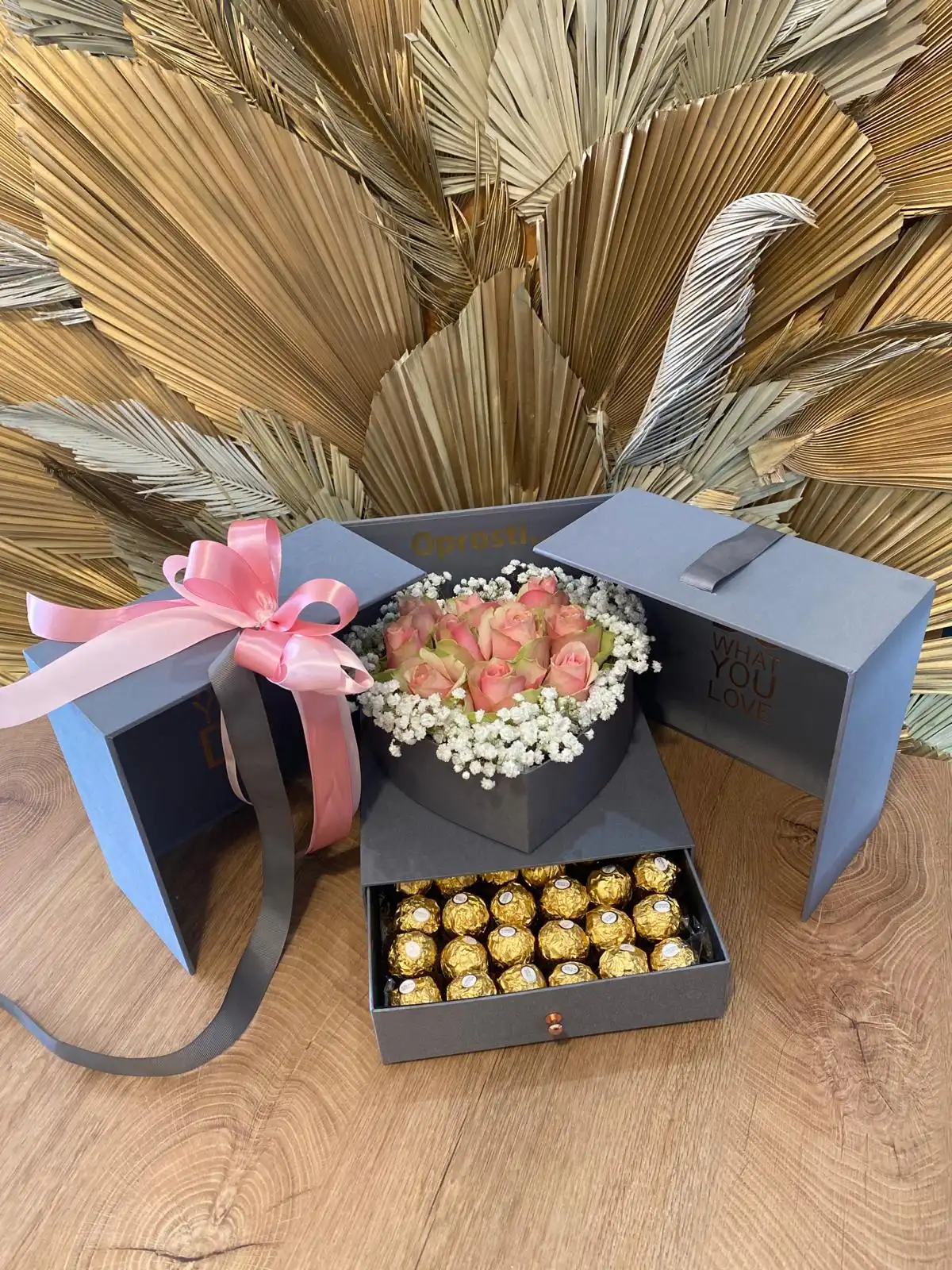 Valentine floral gift.